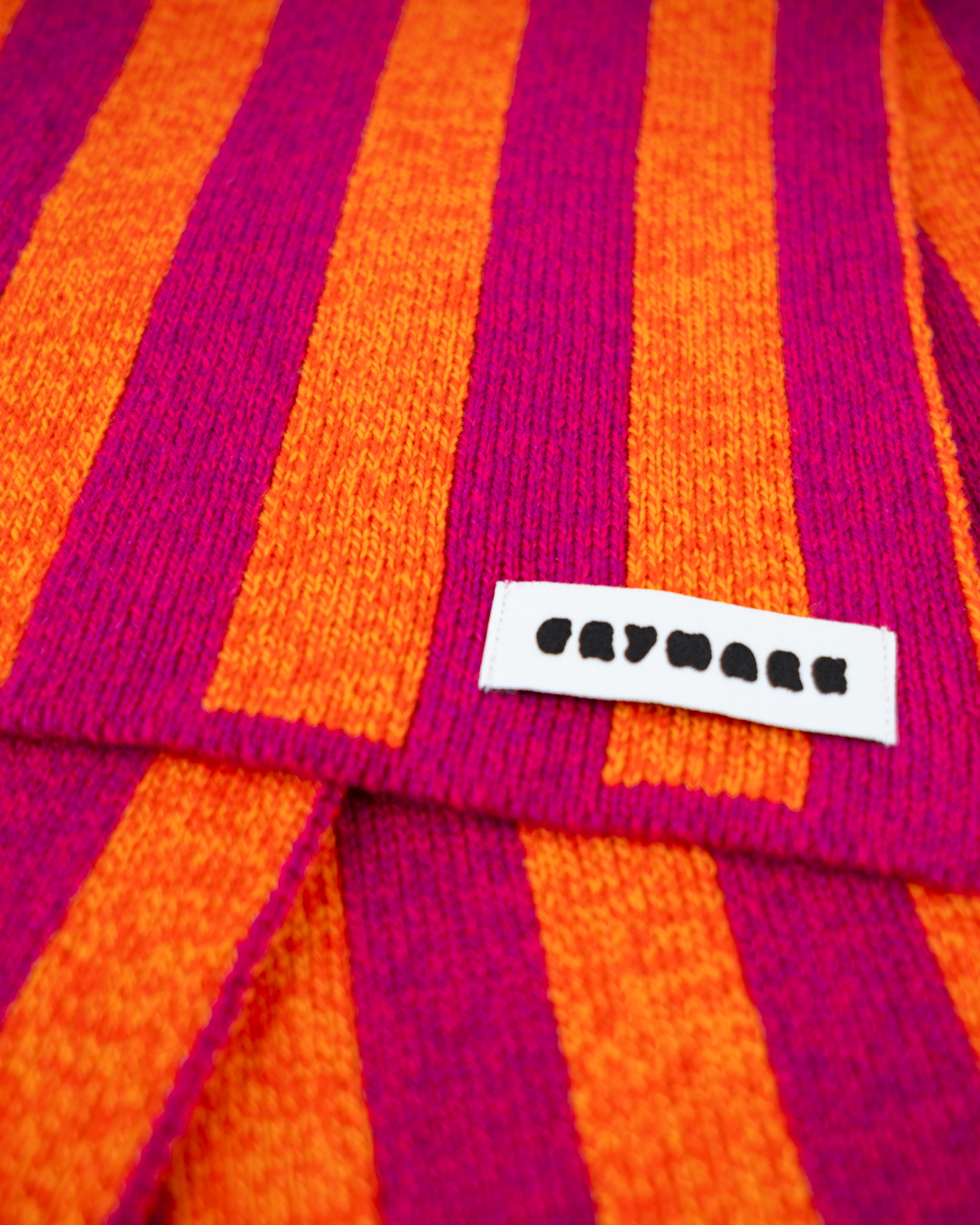Monsieur – Jacquard-Schal aus kardierter Merinowolle