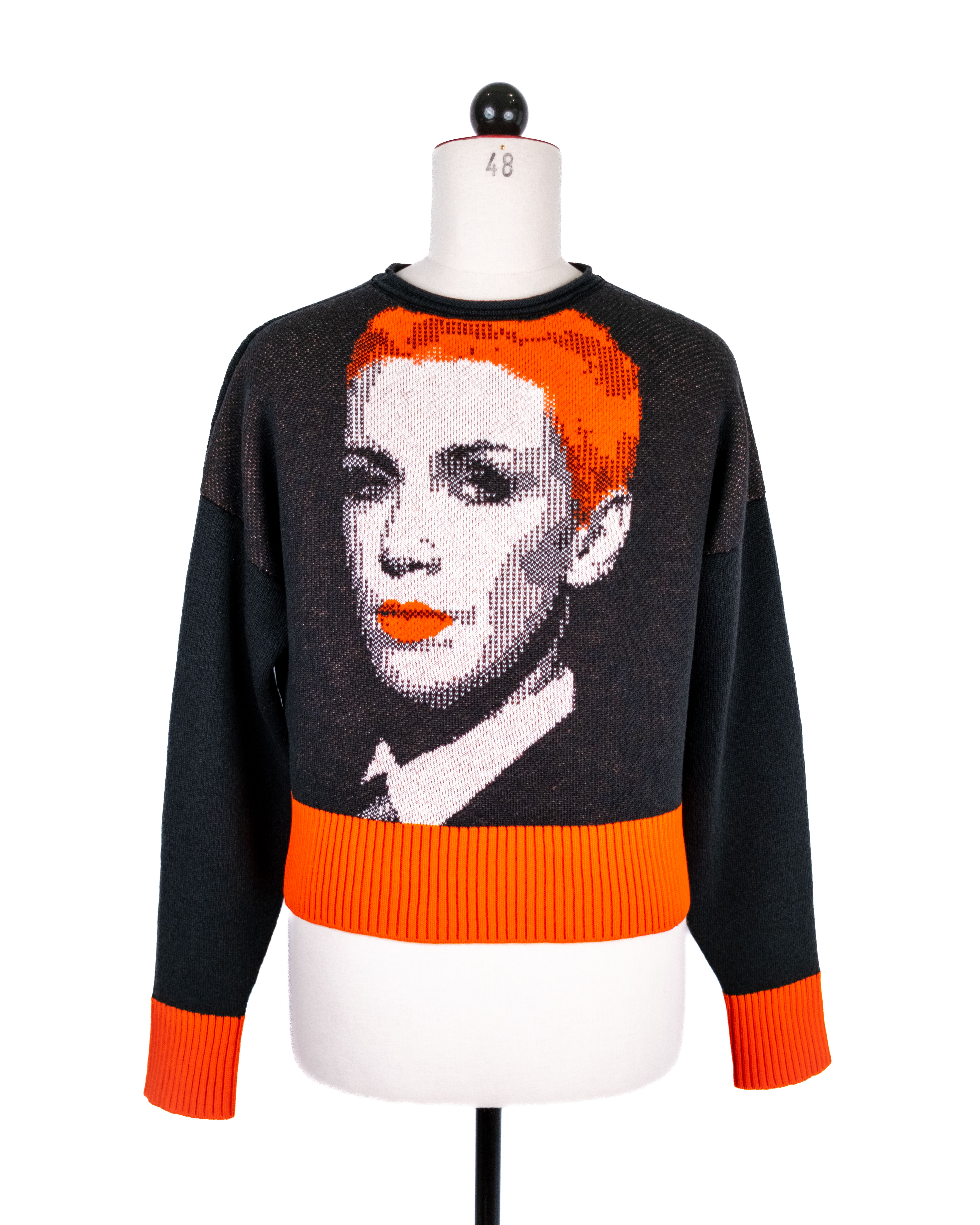 Diva Two – Jacquard-Pullover aus italienischer Merinowolle