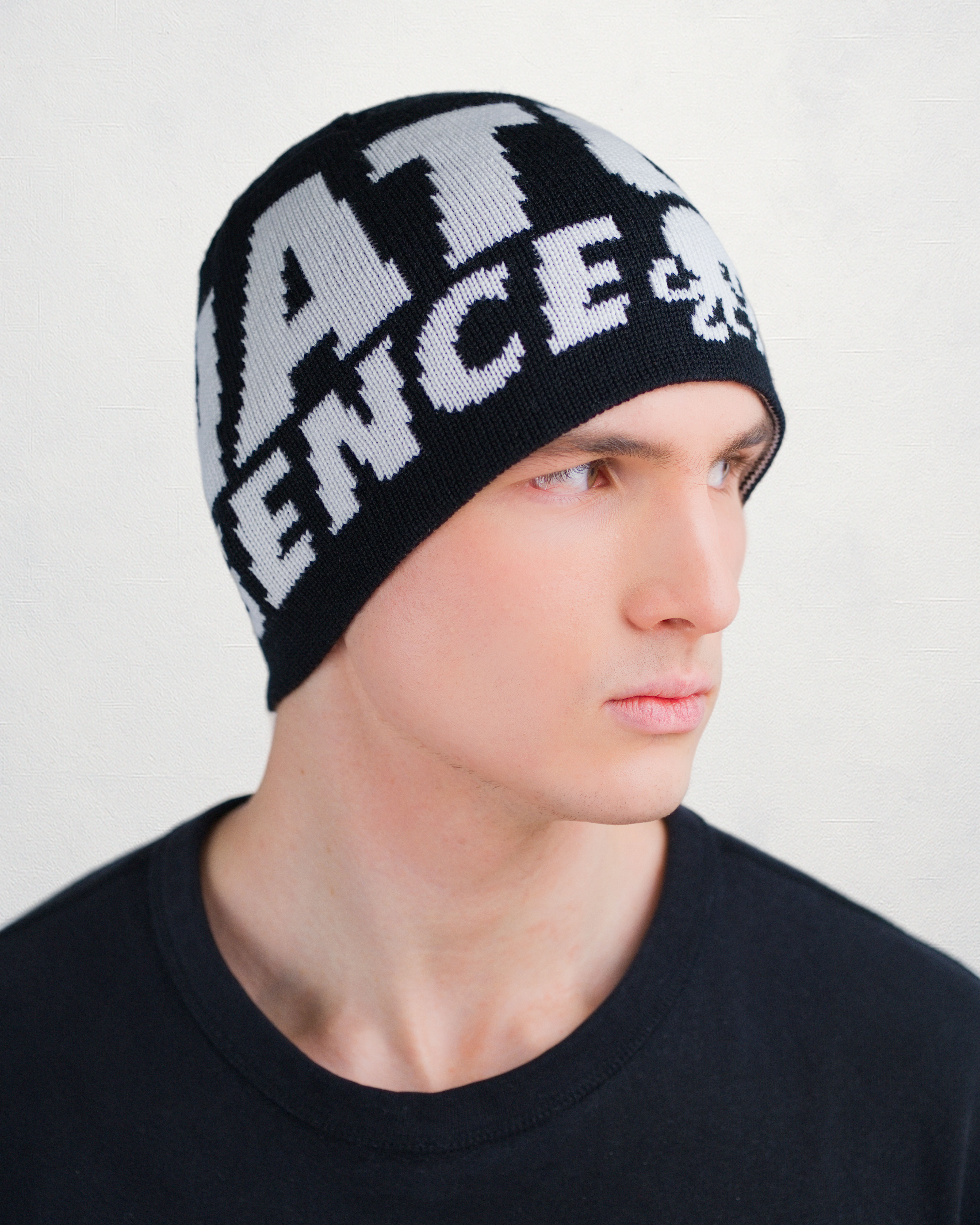 FCKAI – Skull Cap aus italienischer Merinowolle