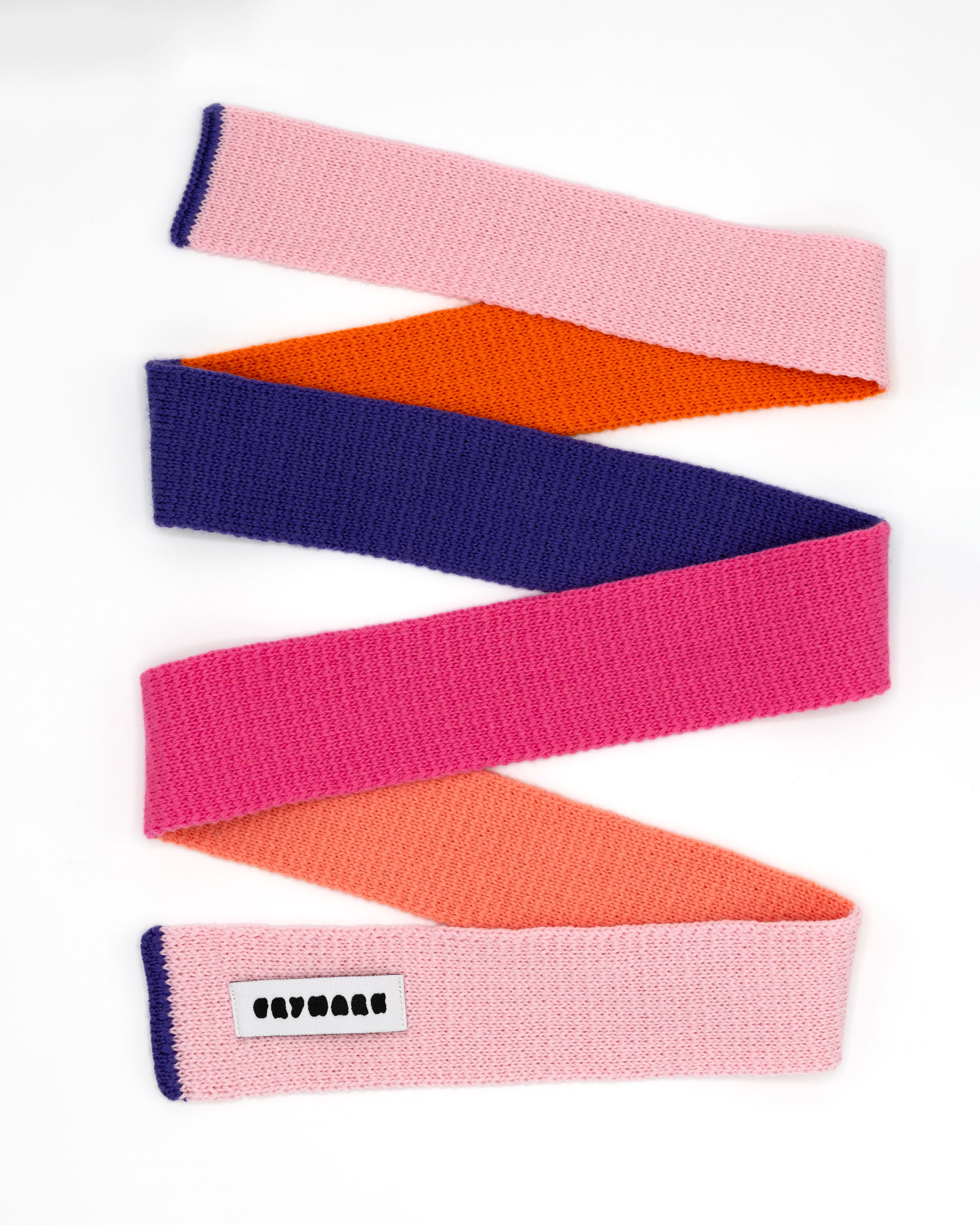 Petit – Skinny Scarf Strickkrawatte Multicolor