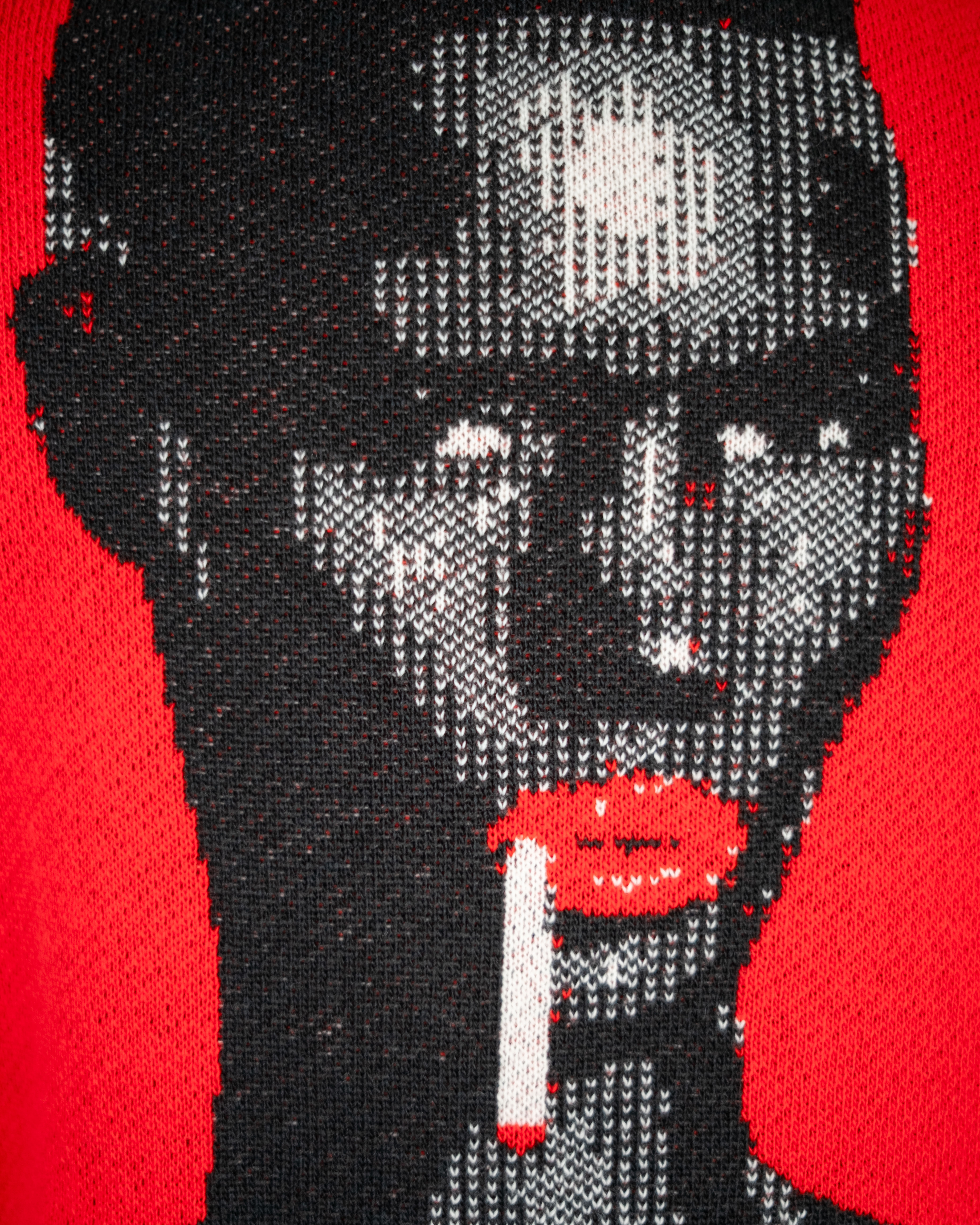 Diva Three – Jacquard-Pullover aus italienischer Merinowolle