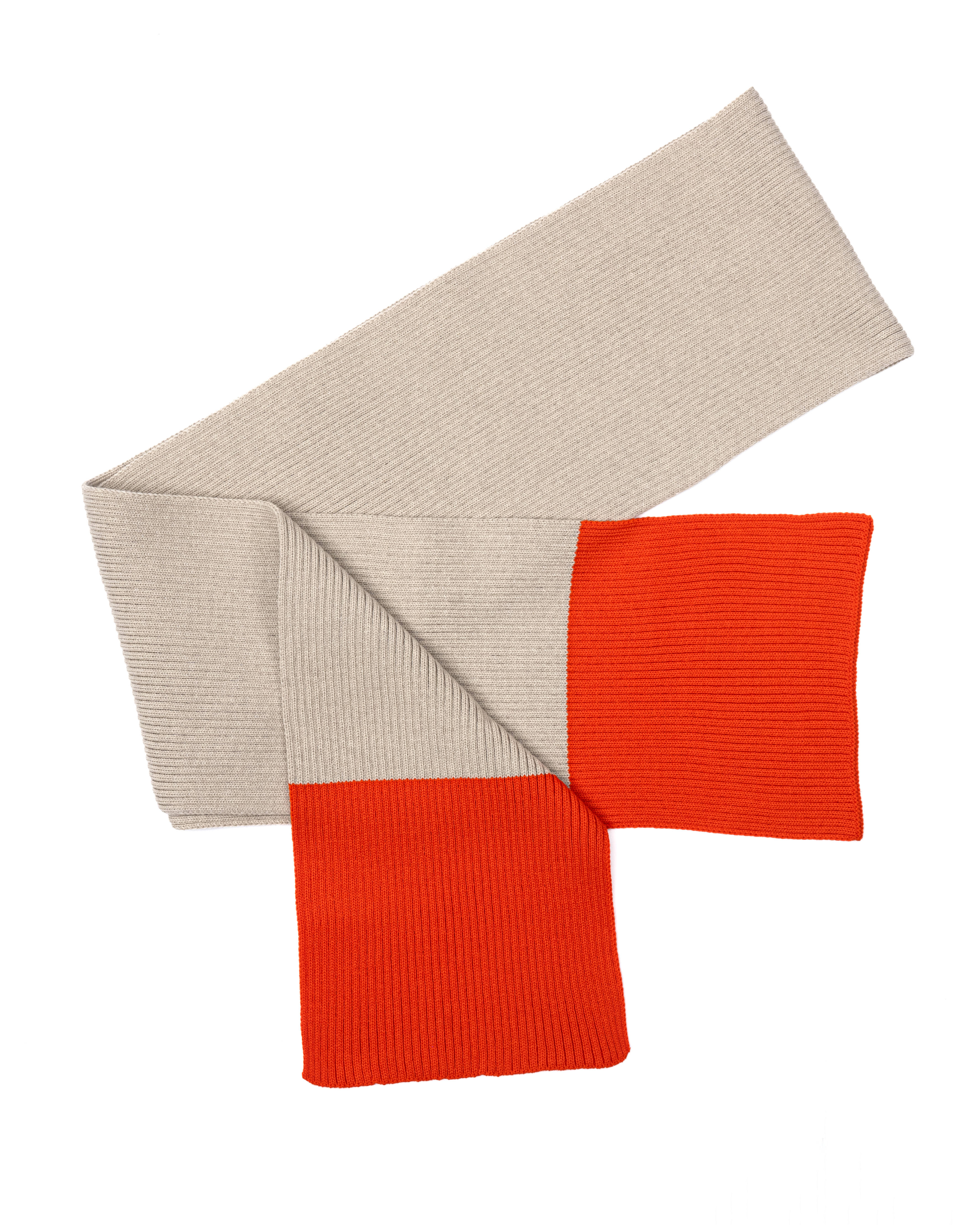 Edge Plus – Oversized Ribstrick-Schal mit hohem Cashmere-Anteil
