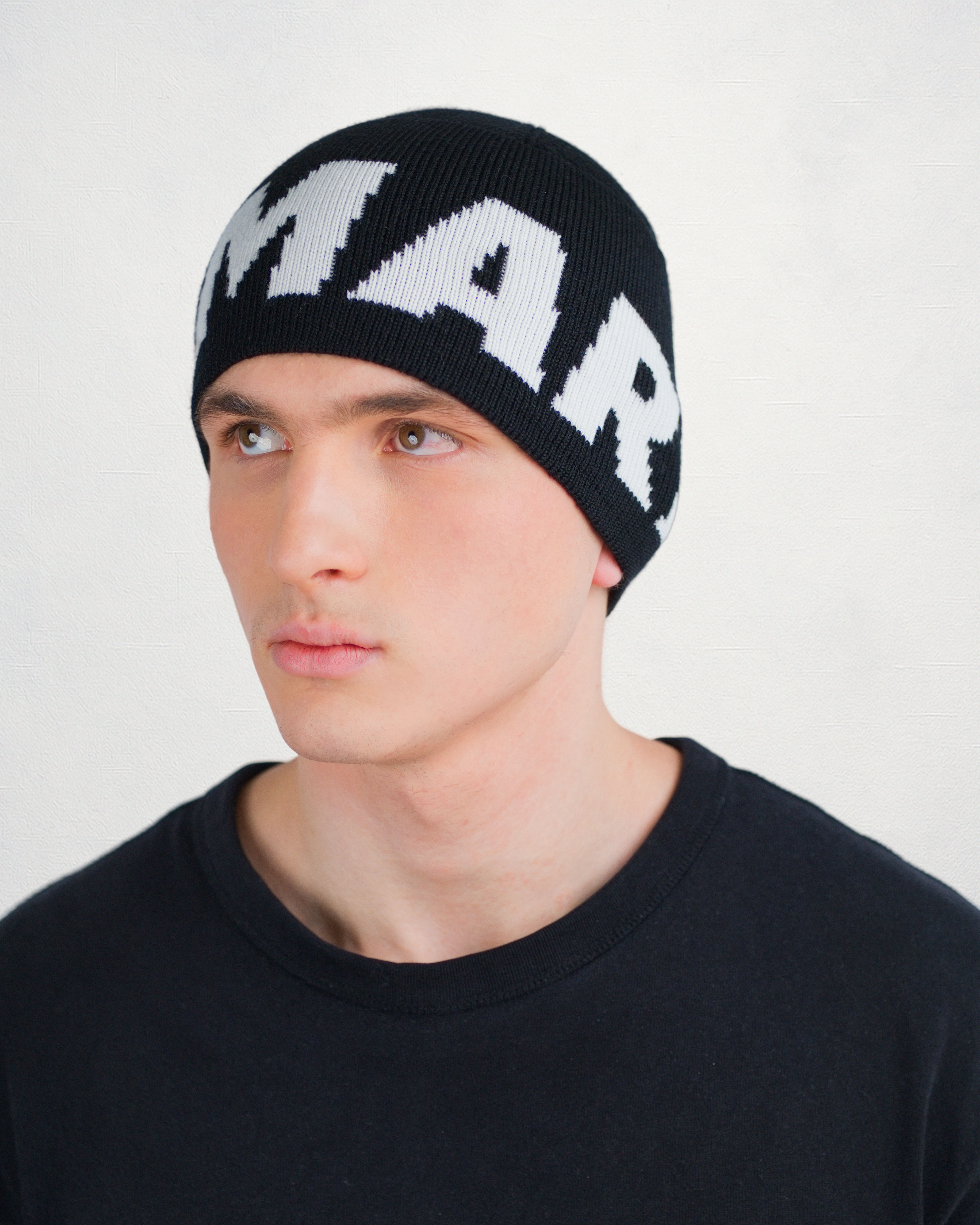 FRYMARK – Skull Cap aus glatter italienischer Merinowolle