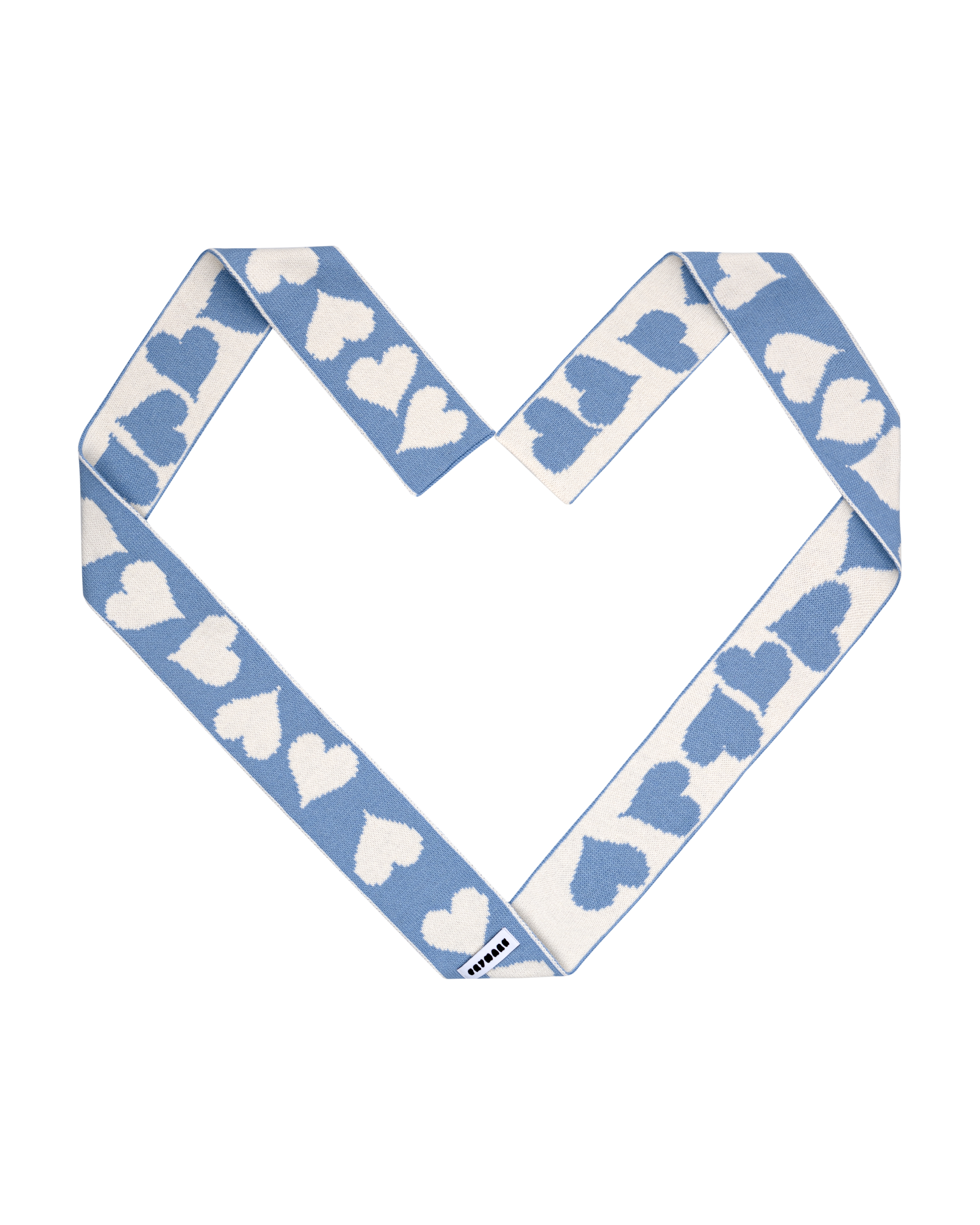 Hug – der Statement Schal der Herzen