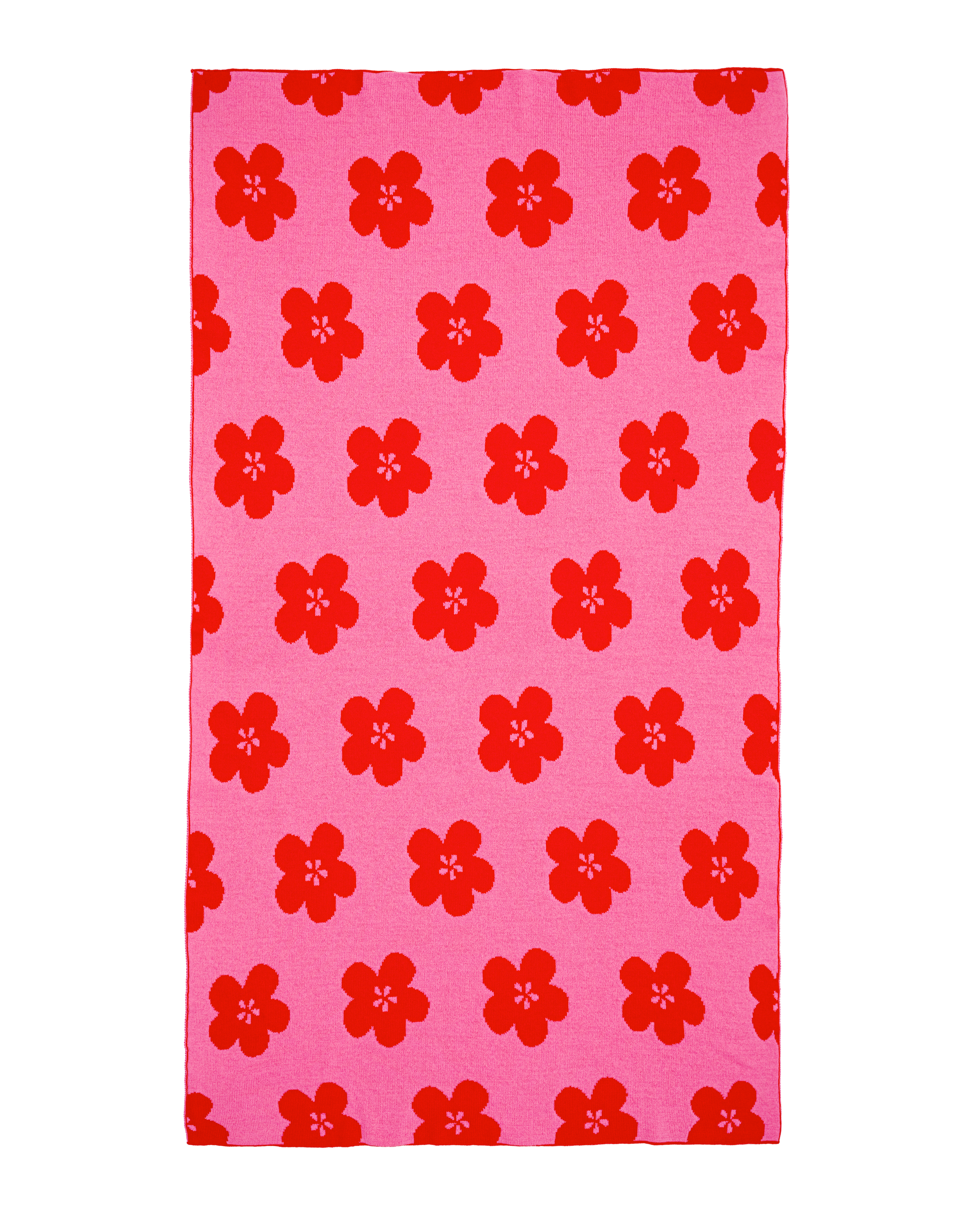 Flori - das blumige Plaid für dunkle Tage