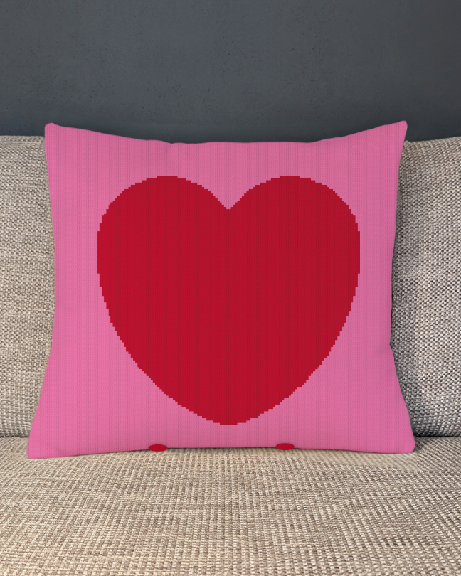 Das Typokissen – individuell konfigurierbar