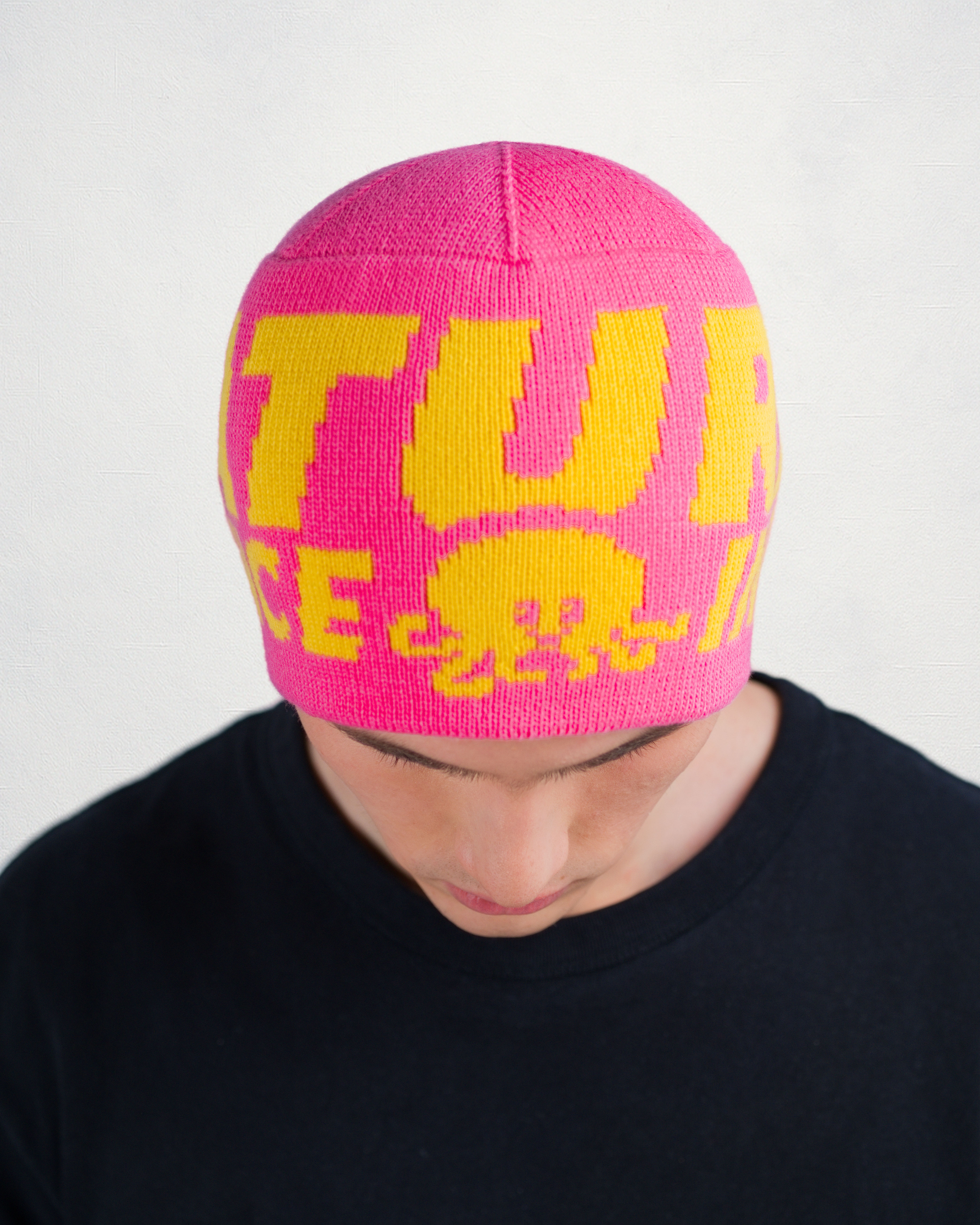 FCKAI – Skull Cap aus italienischer Merinowolle