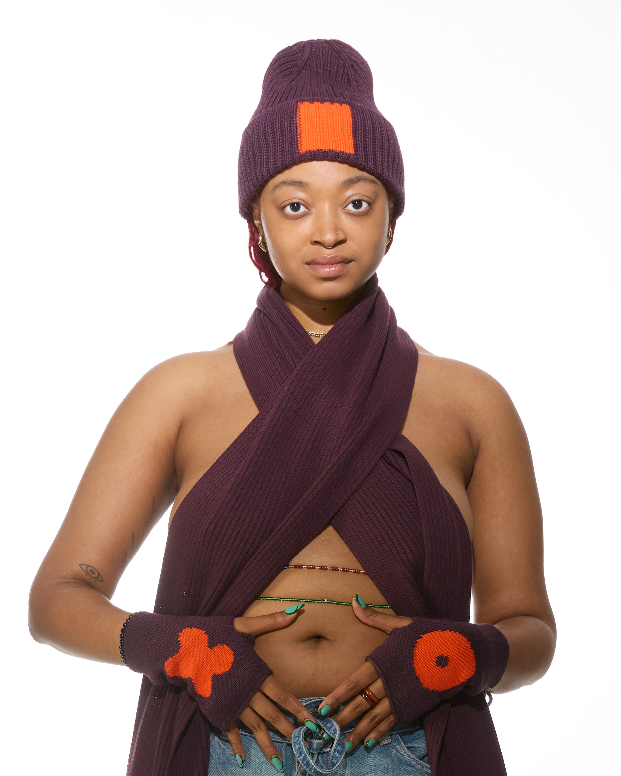 Code - das Winterbeanie mit dem Farbtag