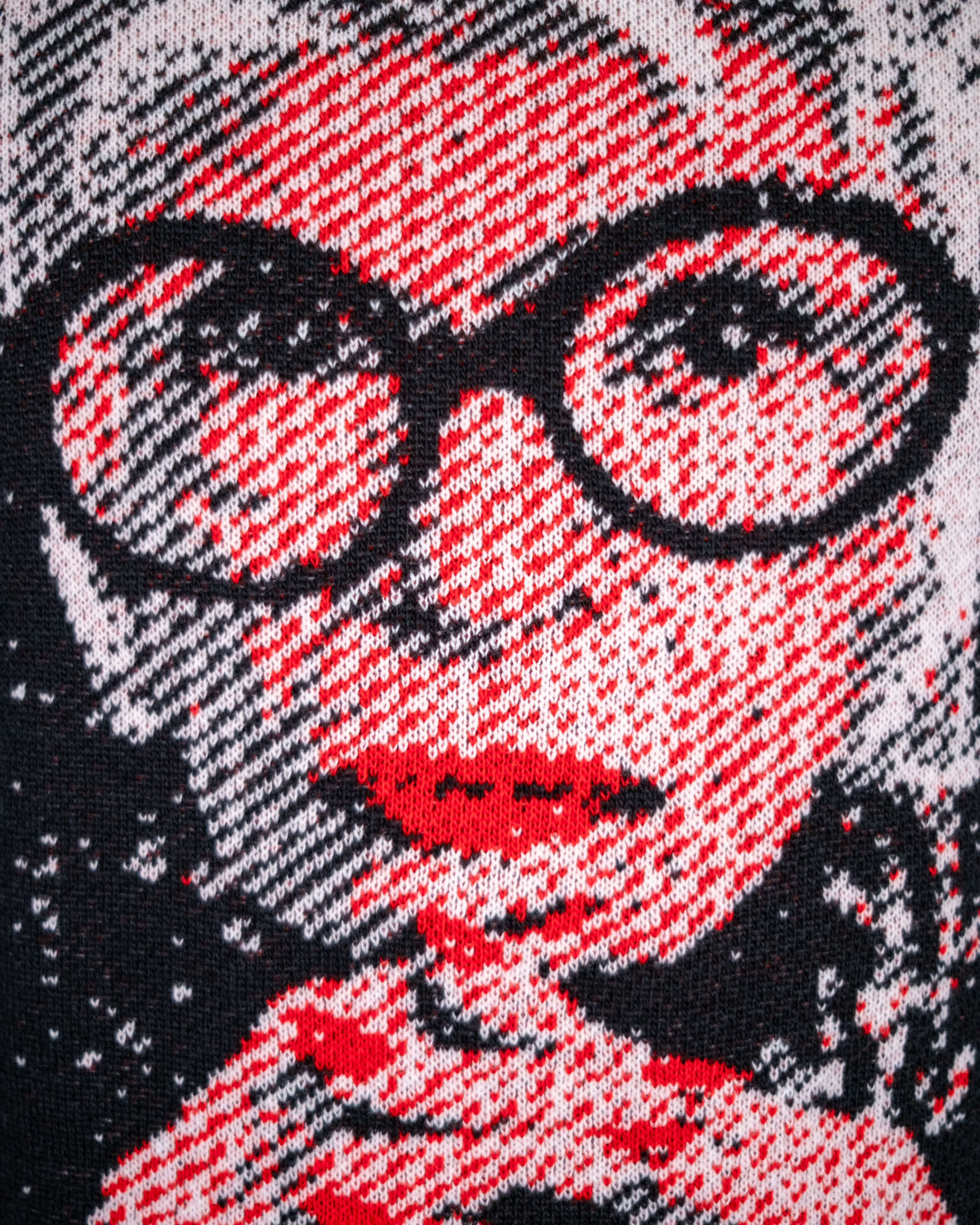 Diva One – Jacquard-Pullover aus italienischer Merinowolle