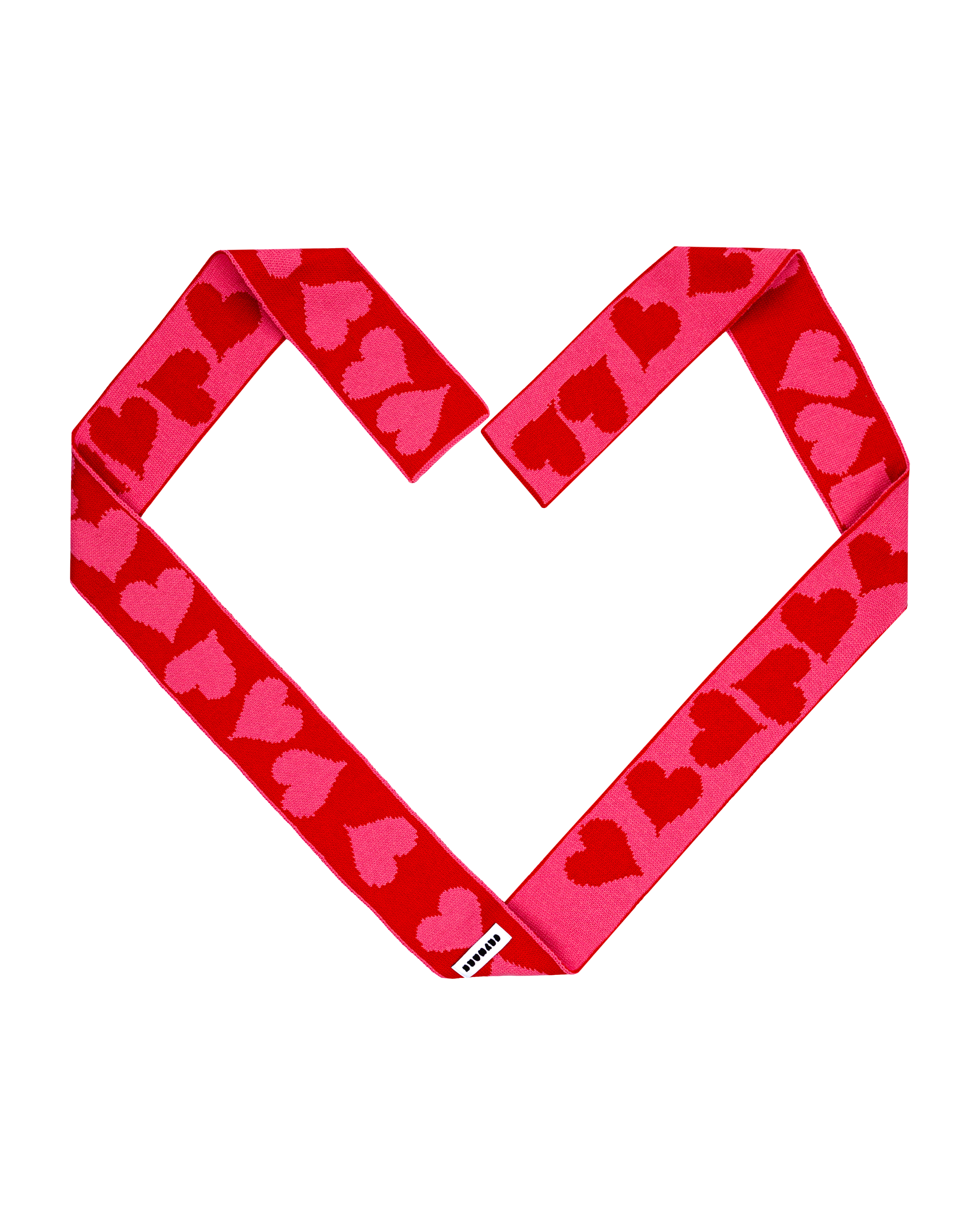 Hug – der Statement Schal der Herzen