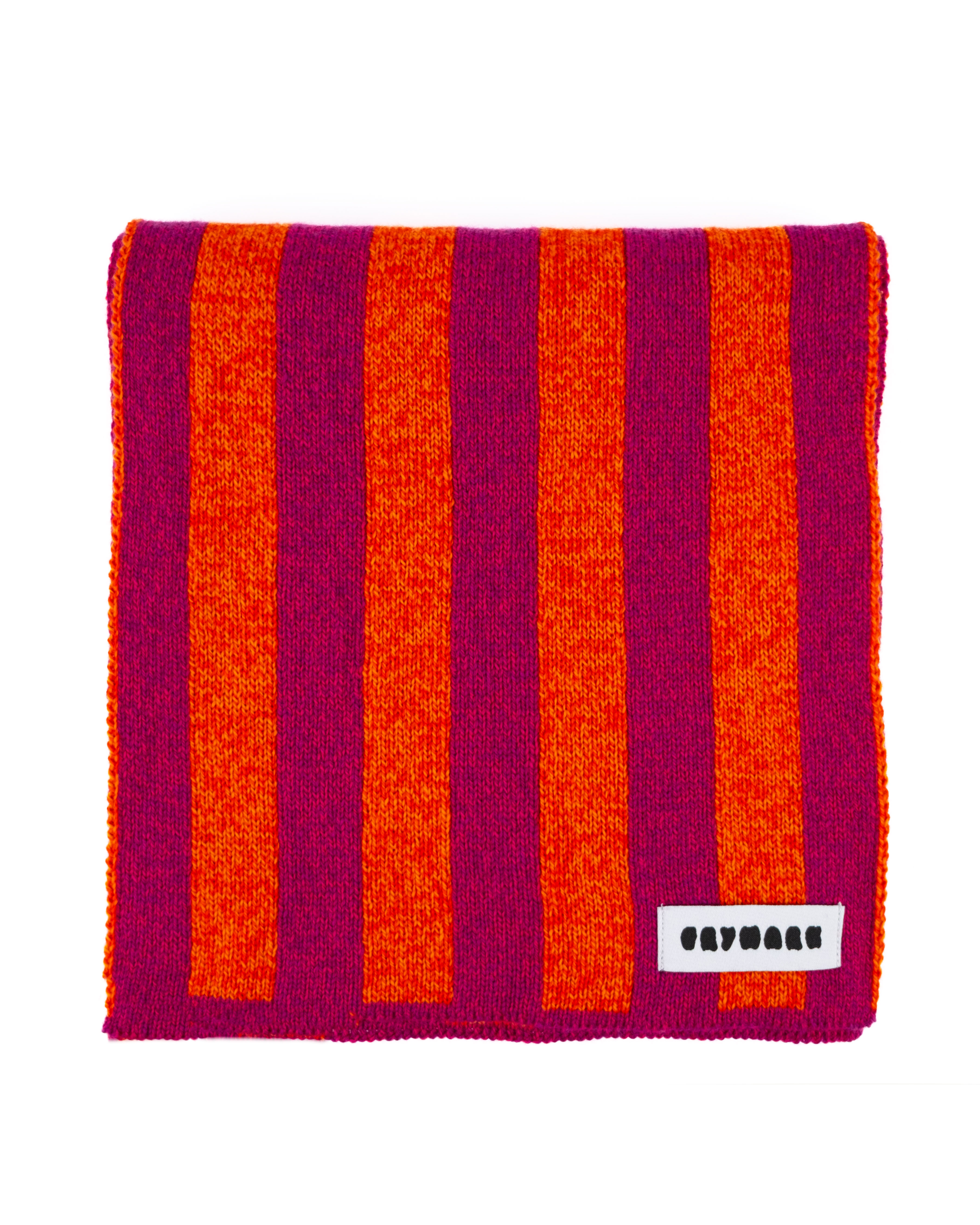 Monsieur – Jacquard-Schal aus kardierter Merinowolle