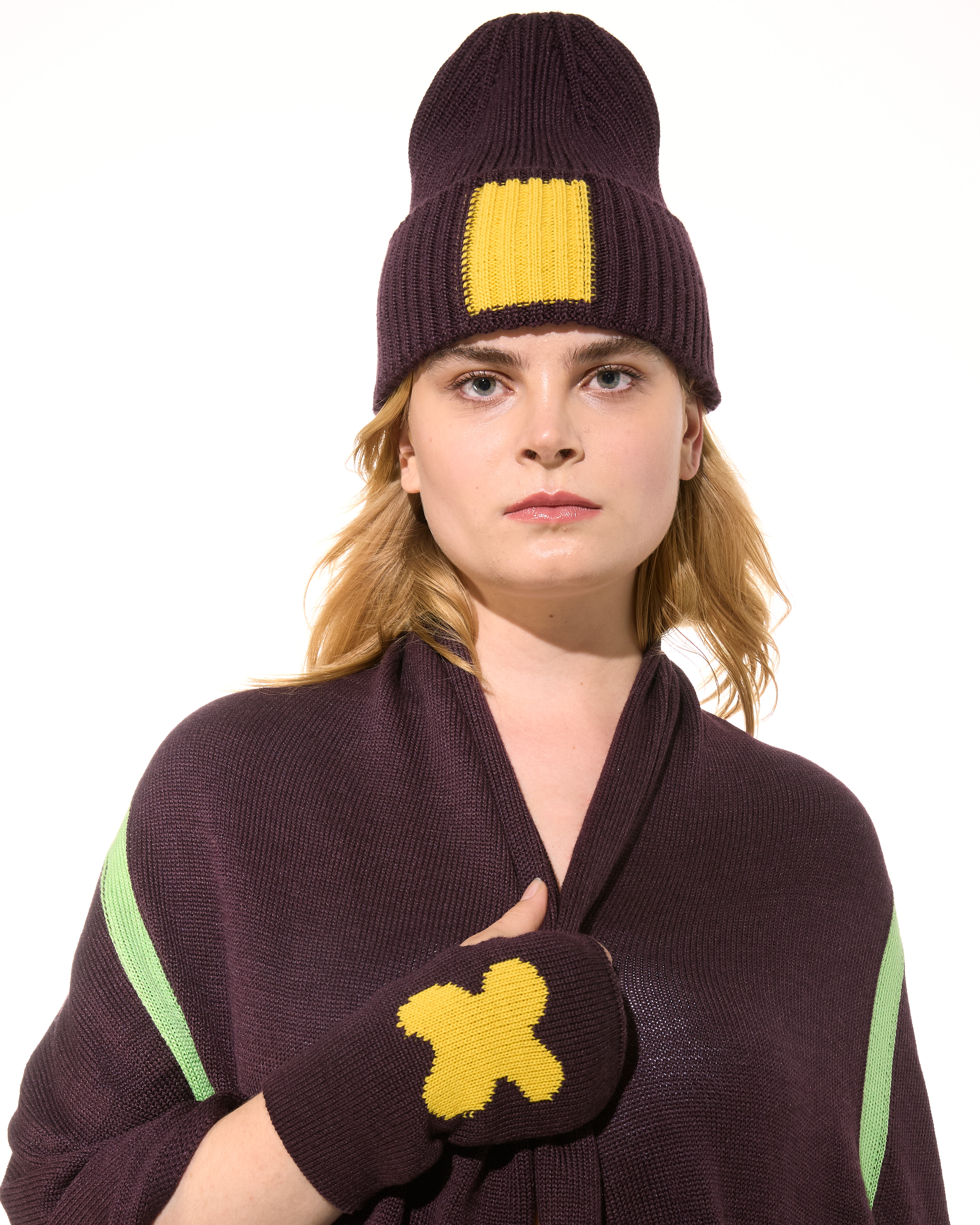 Code - das Winterbeanie mit dem Farbtag