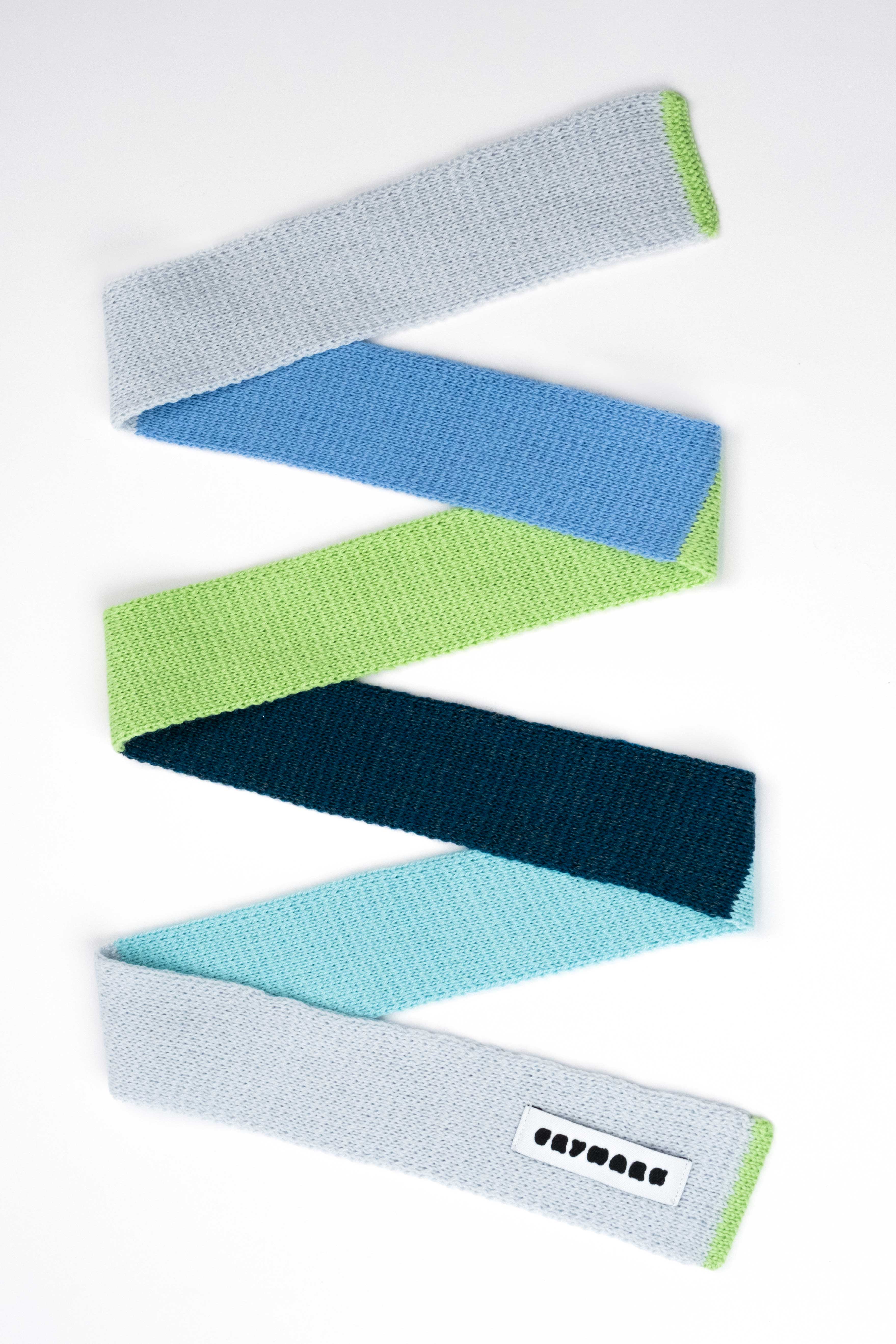 Petit – Skinny Scarf Strickkrawatte Multicolor